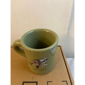 Life is Good Green Mug Adirondack‎ Chair Jake 10oz